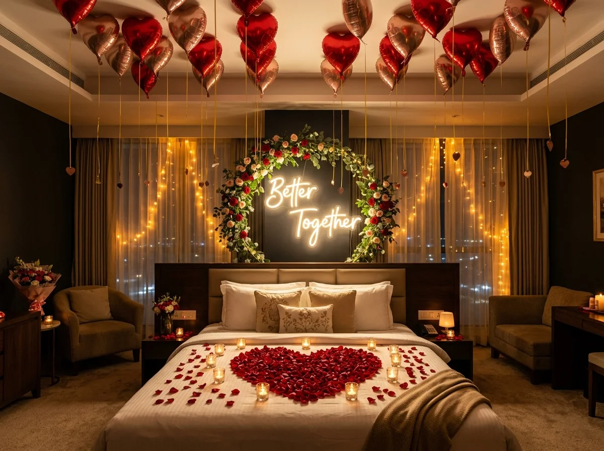 Romantic Room Decor in Lucknow